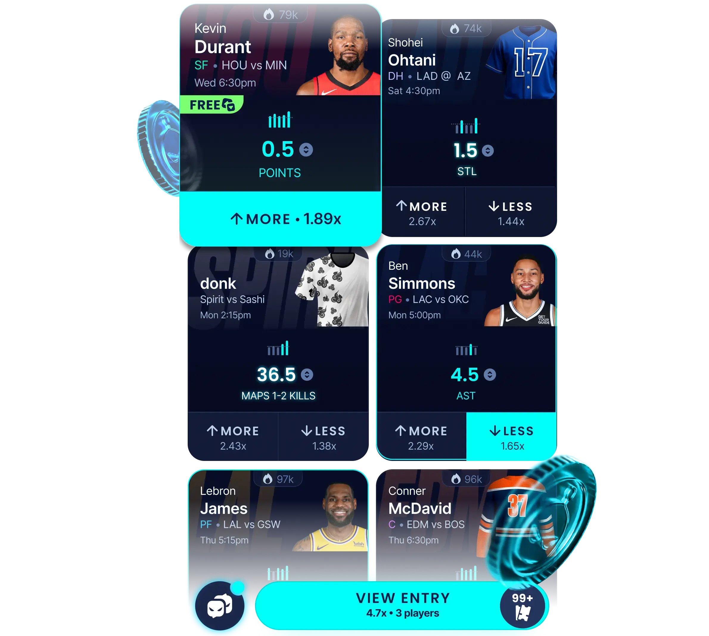 Landing Placing Contest